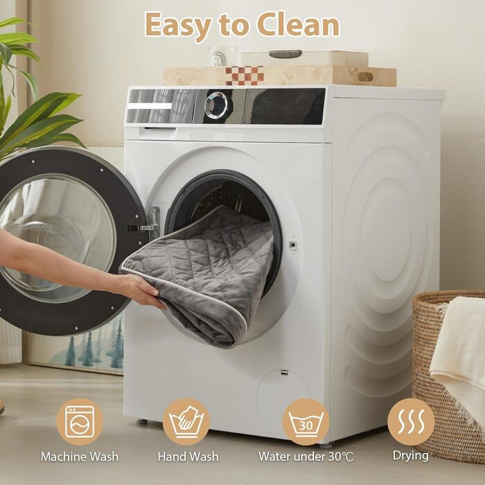 Ортопедичне ліжко для собак середнього розміру WNPETHOME, велике водонепроникне ліжко для собак з знімним, пральним чохлом та антиковзною основою, багатониткове стежне шиття, ліжко для домашніх тварин XL