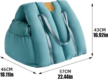 Автокрісло для тварин: складана переноска для собак та котів з м'якою стороною | Закрита переноска-будка для собак та котів