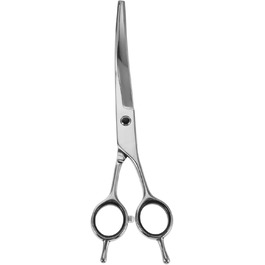 Професійна ножиця для собак та котів з ергономічною ручкою. Високоякісна сталь, безпечна та зручна для грумінгу.