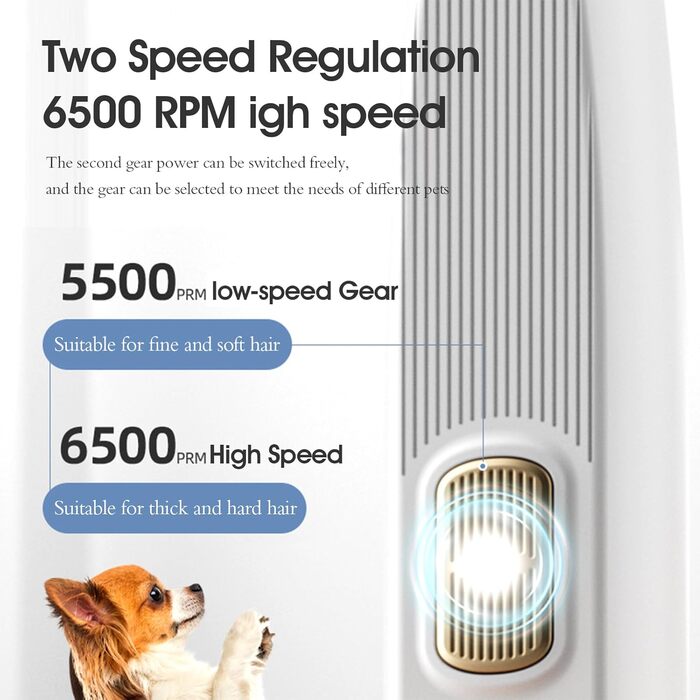 Триммер для собак PawTrim Pro: професійний, тихий, вологостійкий, з LED-дисплеєм для догляду за лапами, очима, вухами та обличчям