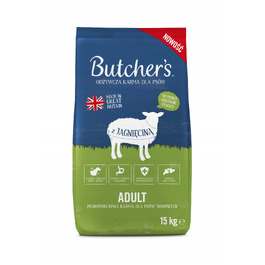 Сухий корм для собак Butcher's Original з ягнятиною, 15 кг