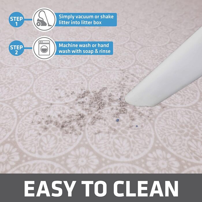 Килимок Drymate Original для котячого туалету: захист від бруду, сечі, для котів, миється, з перероблених матеріалів (США)