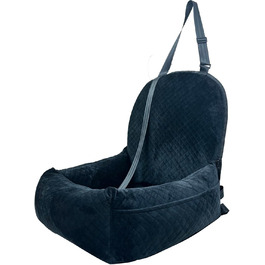 Автокрісло для собак: безпечне та зручне автосидіння для собак, підходить для малих та середніх порід, легко розбирається (чорний, Medium)