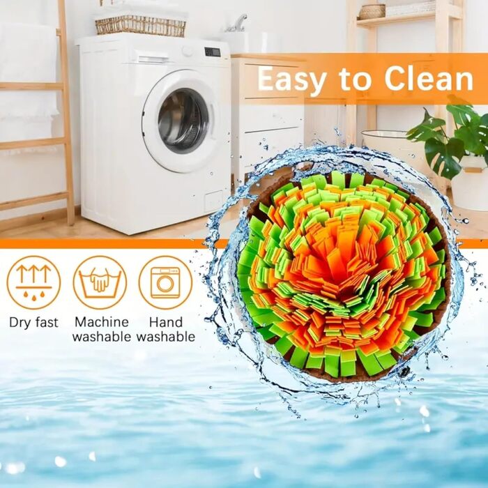 Килимок для собак Roy, килимок-нюхалка, іграшка-головоломка для собак, килимок для повільного годування, тренувальний килимок для цуценят