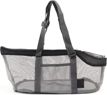 Переноска для тварин Haustier, сітчаста переноска для котів з регульованою ручкою та дном, дихаюча переноска для собак маленьких порід для вулиці