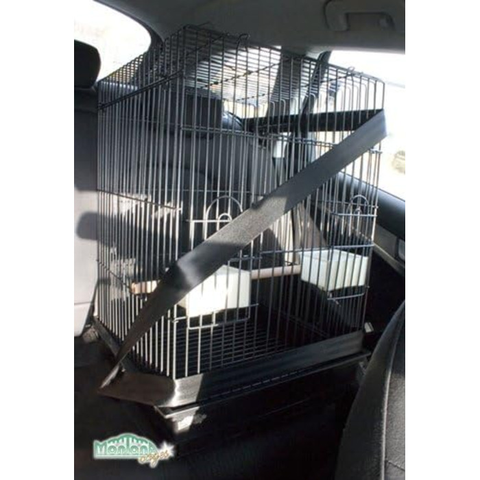 Транспортна клітка Montana Cages EOS 44x44x68 см антик для великих папуг і птахів