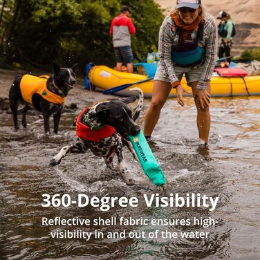 Рятувальний жилет для собак Ruffwear Float Coat, помаранчевий, середній розмір — для плавання, човнів, водних видів спорту