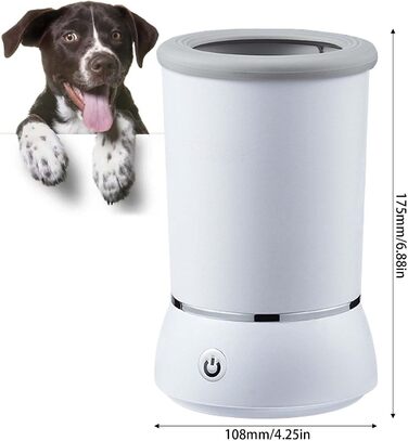 Очищувач лап для собак: силіконовий пристрій для миття лап, автоматичний, портативний. М'який очищувач лап для домашніх тварин, для догляду за лапами.