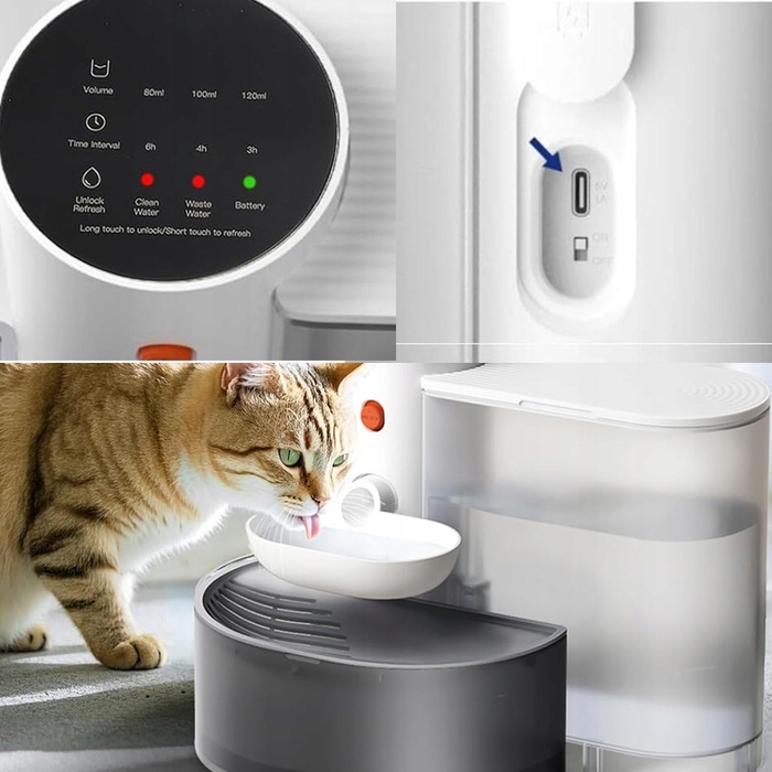 Одинарна пластикова миска Bedee, 3000 мл