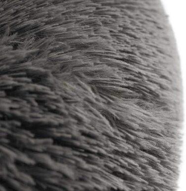 Кішечкове та собаче ліжко Hunter LOPPA, м'яке, з антиковзною основою, можна прати, колір антрацит, розмір M