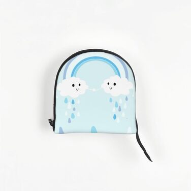 Сумка-переноска для котів та собак маленьких порід Paylamon, складна, для подорожей, у літак/автобус (хмари)