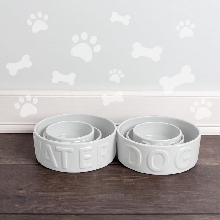 Миска для води Park Life Designs, велика, біла, класична, покращена упаковка