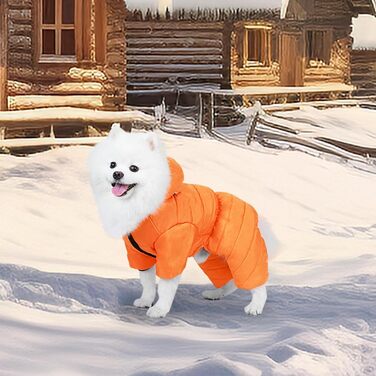 Бавовняний теплий зимовий теплий жилет для собак, тепла куртка для собак, одяг для собак на холодну погоду