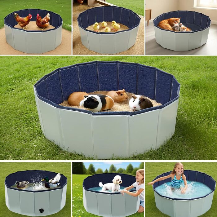 Клітка-загон для дрібних тварин GHWMYD, складана, 80x30 см