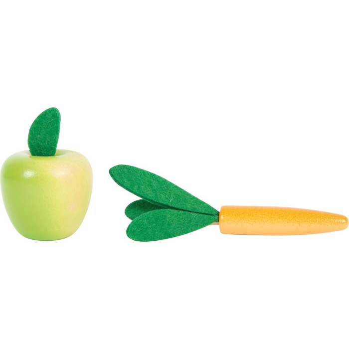 Набір для догляду за конем Small Foot: дерев'яні аксесуари для гри, іграшки для дітей