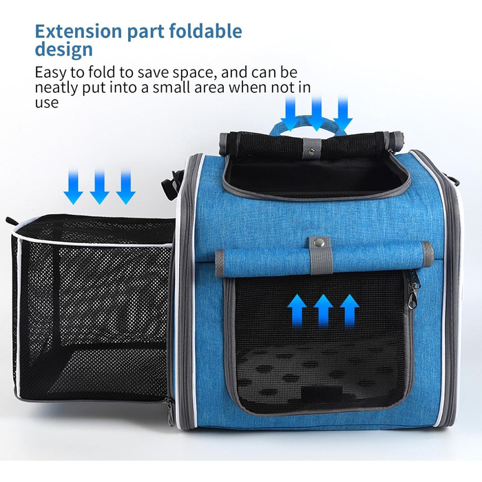 Корзина для собак на велосипед - зручна переносна сумка з вентиляцією для прогулянок, подорожей та активного відпочинку