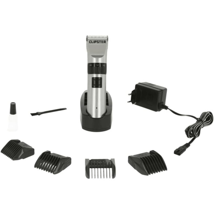 Акумуляторна машинка для стрижки Clipster 18180 Onyx з аксесуарами