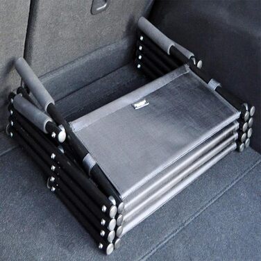 Складана рамка для собак у машину, 4 сходинки, до 90.7 кг, для SUV, вантажівки, диванів, ліжок