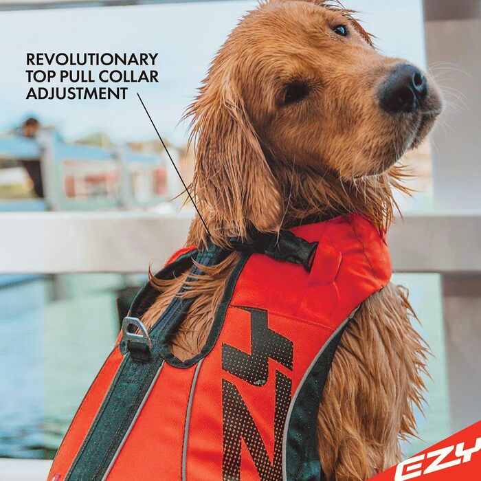 Рятувальний жилет для собак EZYDOG X2 Boost S, рожевий – водонепроникна собача жилетка для плавання, SUP, катання на човні, із ручкою та підвищеною плавучістю