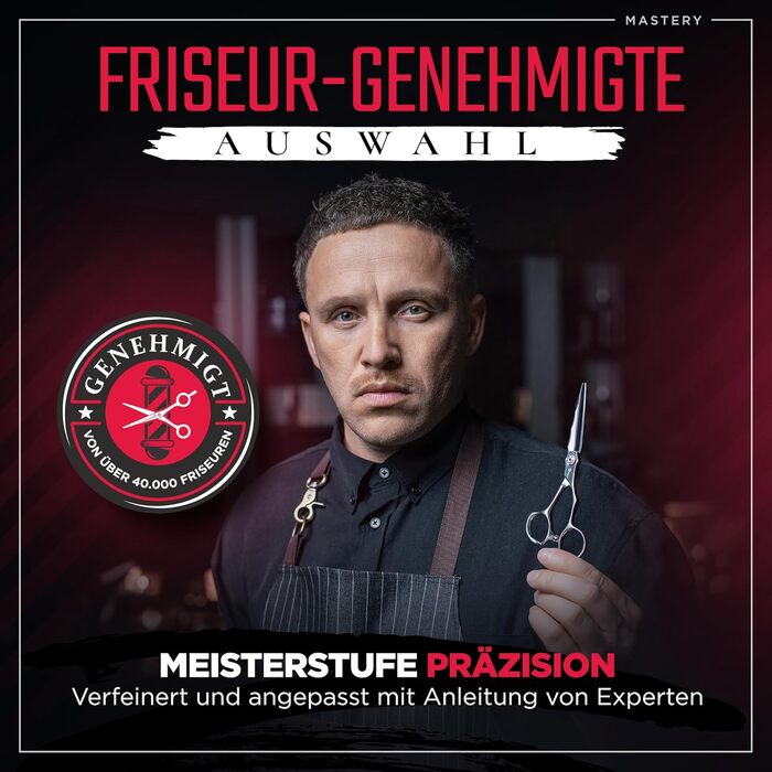 Професійна фризьорська ножиці Fagaci 6 дюймів з японської сталі для точного зрізу волосся, ножиці для волосся з лезами гострого як бритва, довговічні