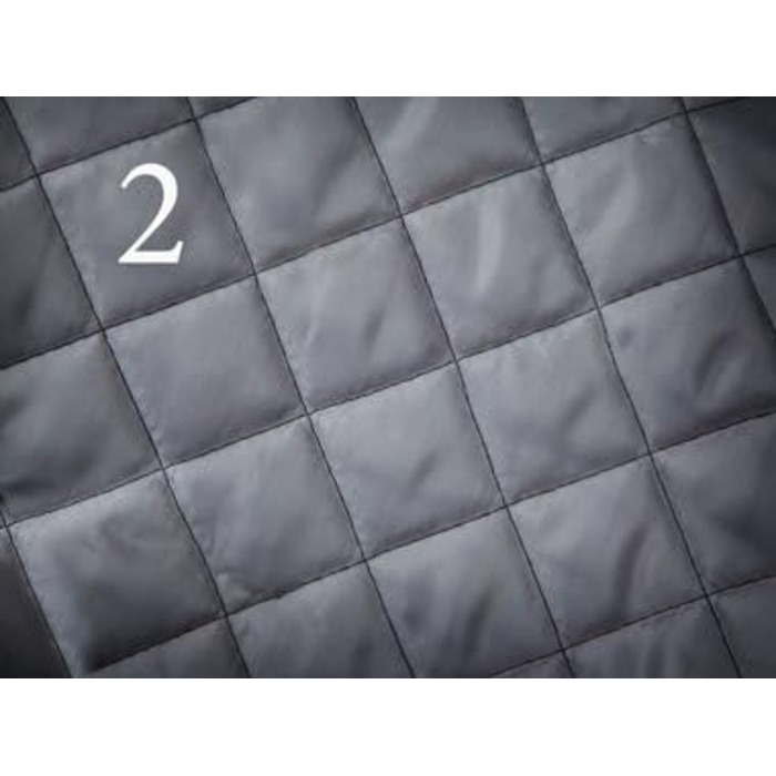 Накидка для собак Hobbydog 160 ZBOSZA2 - захист авто, сіра, розмір M