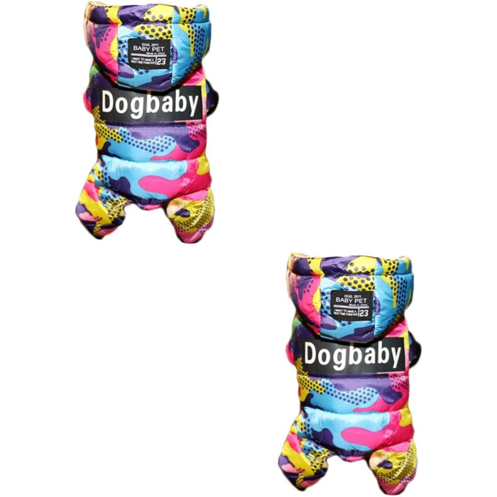 Зимова куртка для собак BESPORTBLE, водонепроникна, камуфляж, XL, для активного відпочинку