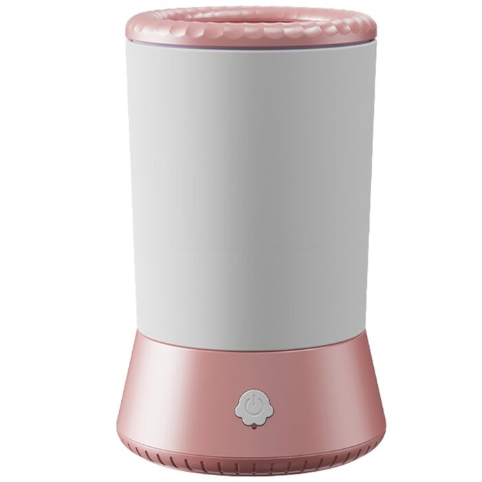 Очищувач лап для собак – мийка лап для собак, для собак та котів, 17 x 10 x 9 см, білий/рожевий