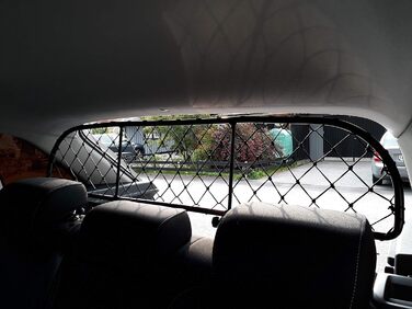 Сітка розділювач для Skoda Rapid Spaceback (RDA65-XS) від ERGOTECH - для собак та багажу. Безпечна та комфортна для вашого улюбленця!