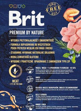 Сухий корм для собак Brit Karma з куркою, 15 кг