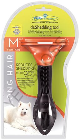 FURminator для собак середніх та великих порід - інструмент для видалення шерсті