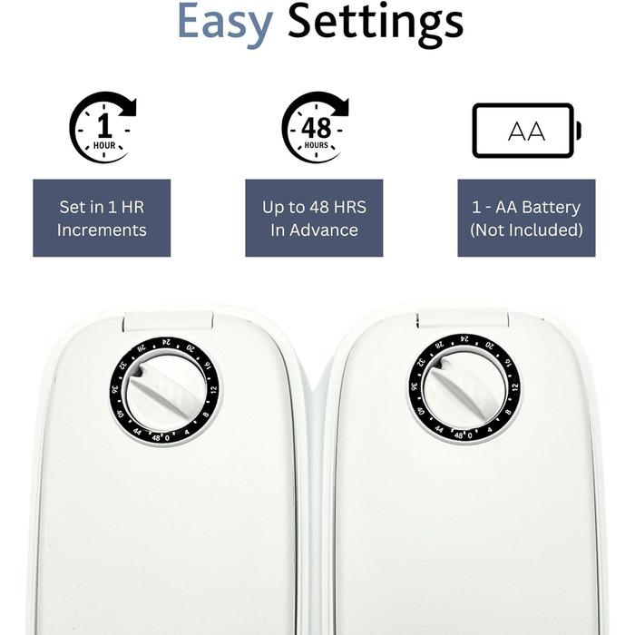 Автоматичний годівниця для собак та котів TRIXIE TX2, 2 контейнери по 0,3 л, чорно-біла, 24372