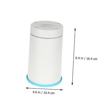 Автоматичний мийник для собак COLLBATH: ротаційний інструмент, червоно-білий, для догляду за шерстю