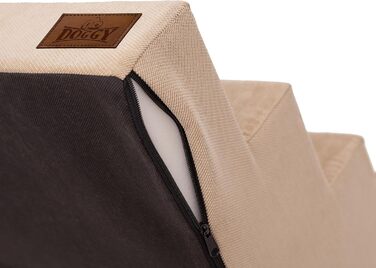 Сходинки для тварин Huastiertreppe: допомога у підйомі для собак та котів, 4 сходинки, 40x60x40 см, Бежевий Savoy