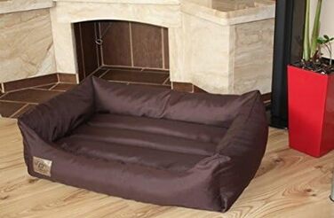 Крісло-лежанка для собак та котів Odol-Plu, 90x60 см, водонепроникне, коричневе