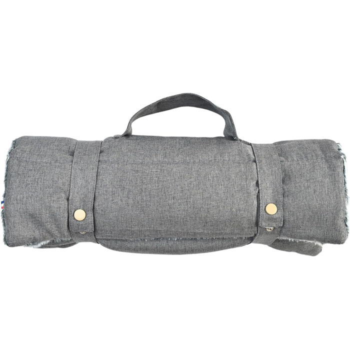 Килимок для собак великих порід, прямокутний, для суглобів, двосторонній, літо/зима, легко переносити, не деформується, машинне прання (S (45 x 60 см), антрацит)