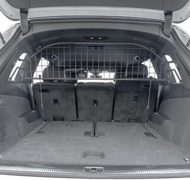 Сітка для собак Travall, сумісна з Audi Q7 (2015-) та SQ7 (2016-), сталева, для захисту багажника