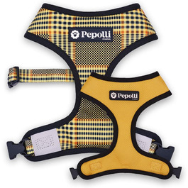 Шлея для французького бульдога Pepolli Dublin M (на шию 37–40 см, на груди 52–71 см) для мопса, френчі