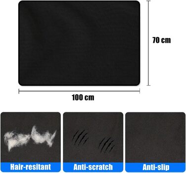 Захист вантажного відсіку Bangminda: універсальний килимок для багажника авто для собак, 100x70 см. Захист від подряпин, вологості