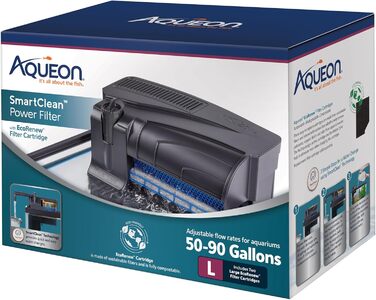 Aqueon SmartClean фільтр для акваріума з EcoRenew картриджем, для акваріумів 2,5-25,7 л