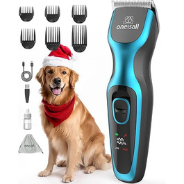 Професійна машинка для стрижки собак і котів Oneisall, тиха та ефективна