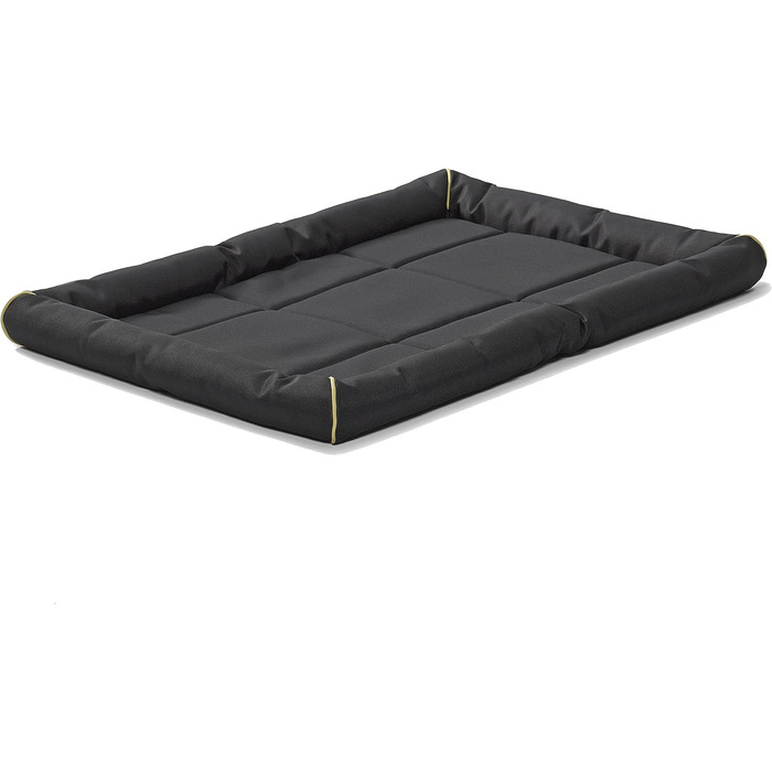 Крізь для собак Midwest Homes for Pets QuietTime MAXX, розмір M/L, чорний. Міцний, водонепроникний, з м'яким бортиком та антиковзною основою. Підходить для кліток 91 см. Розміри: 88 x 7 x 59 см