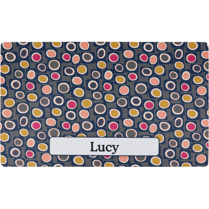 Килимок для годівлі домашніх тварин Drymate Paw Dots - чорний, 12' x 20' (для собак та котів)