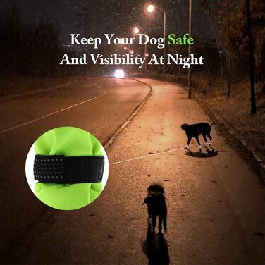 Чоботи для собак, 4 шт. Дихаючі чоботи з відбиваючими смугами, мікрофібра, шкіра, гума, рифлена підошва, захист подушечок лап (C, 8#)