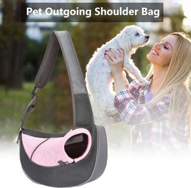 Сумка-переноска для собак та котів | Дихаюча сумка-рюкзак Oxford для маленьких тварин | Складана переноска з регульованим ременем для цуценят, собак та котів (Блакитна)