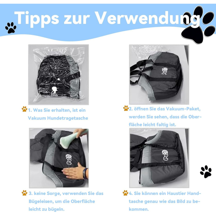 Транспортна сумка для собак та котів, чорна: зручна, дихаюча, з ременем безпеки