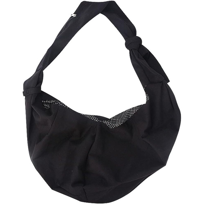 Сумка на плече для котів та собак FUNAT, переноска для собак, ідеальна для маленьких тварин. Чорний колір