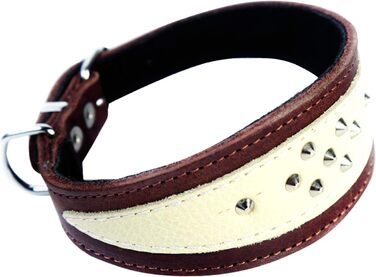 Dingo М'який шкіряний нашийник для хорта, елегантний, Soft 12398