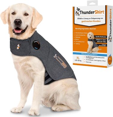 Мантіл для собак Petlife ThunderShirt, сірий, розмір XL