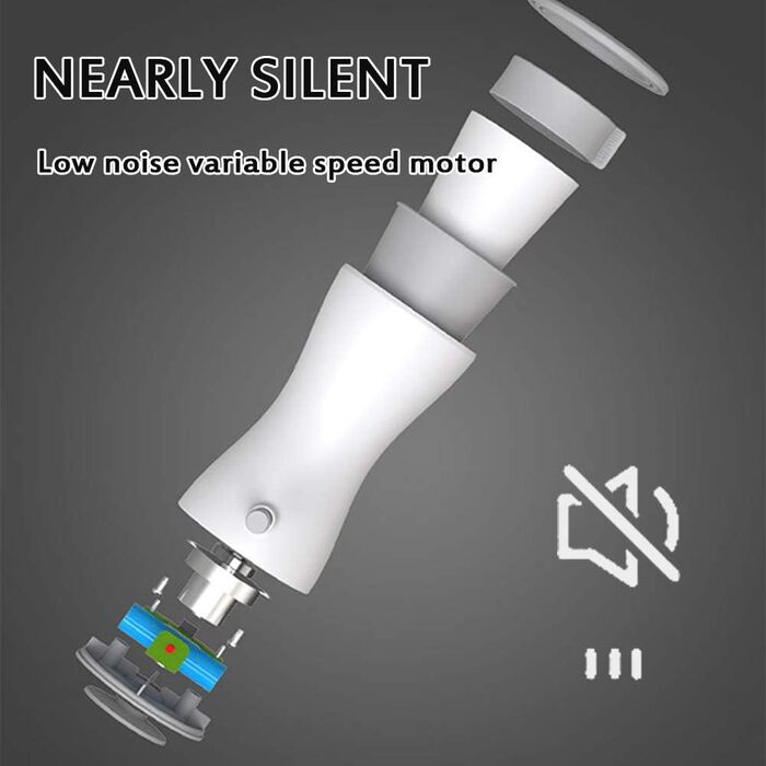 Автоматичний очищувач лап для собак PJDDP - мийка лап для домашніх тварин, портативна щітка для чищення лап, білий