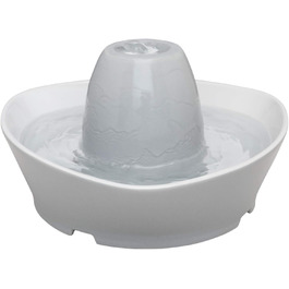 Керамічний фонтан для води PetSafe Streamside, 1,8 л, фільтрований, безшумний, для котів і собак